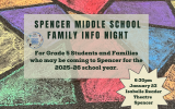 Grade 5 Spencer Middle School Information