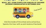 Read and Ride for our NEW Kindergarten students